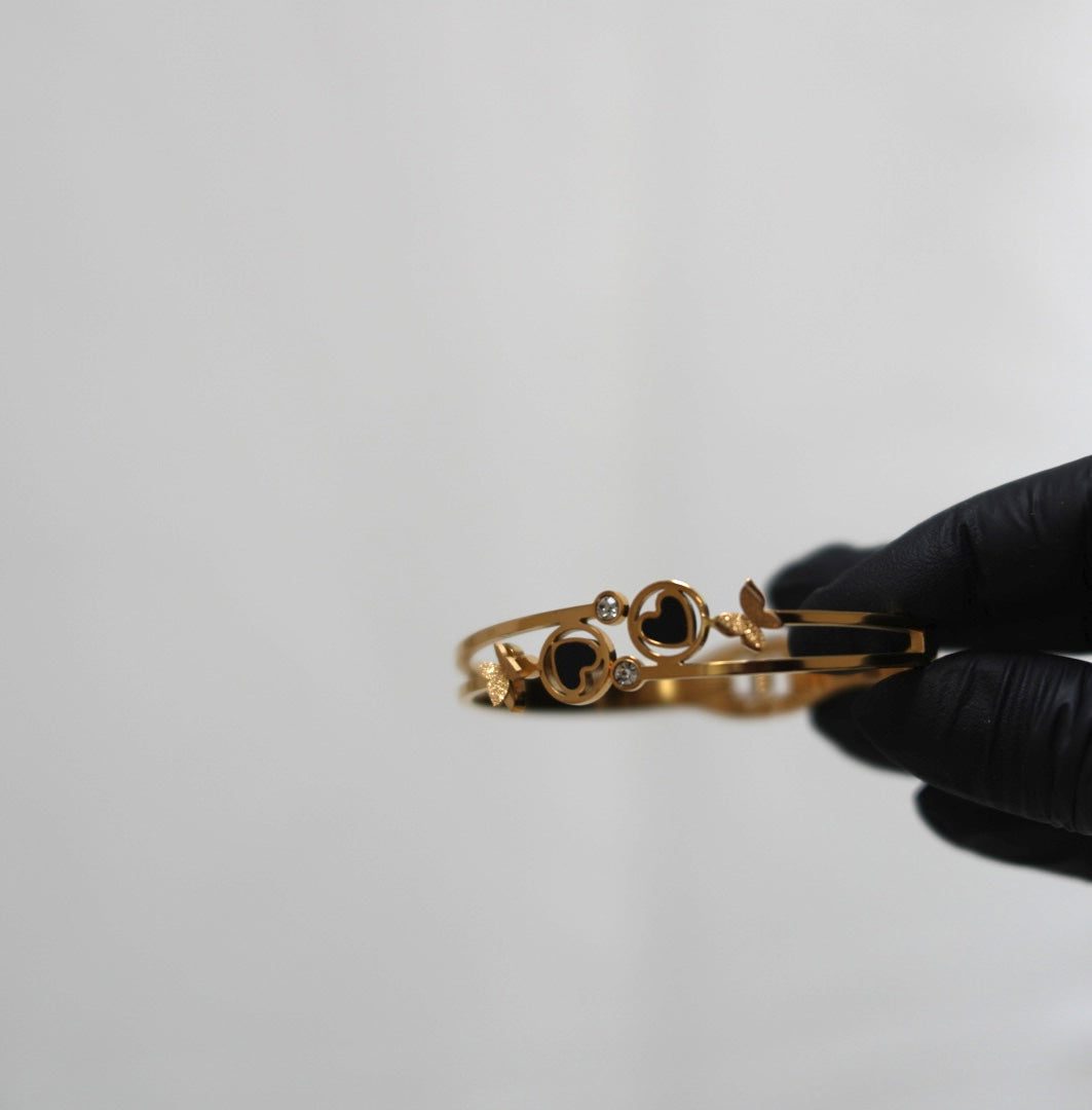 Noura Butterfly Bangle