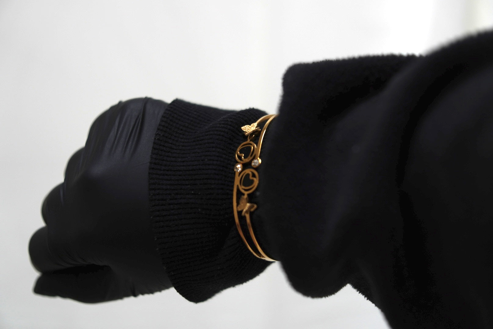 Noura Butterfly Bangle